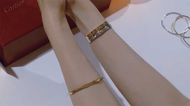cartier love bracelet rose gold review