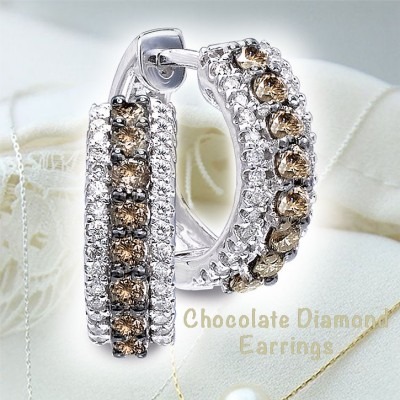 Chocolate Diamond Earrings 400x400 