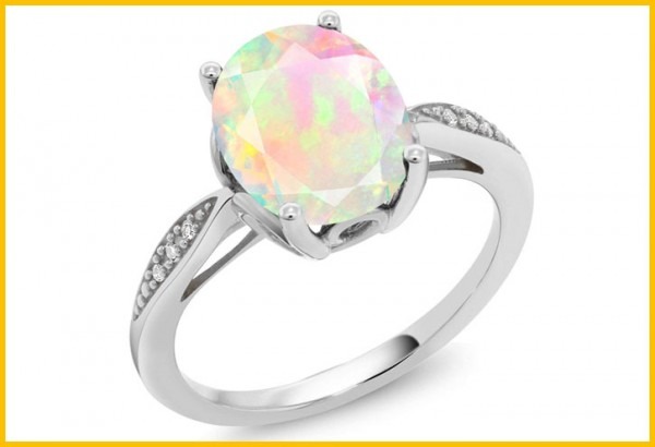 17 Best Opal Engagement Rings Reviews | Rings For Women
